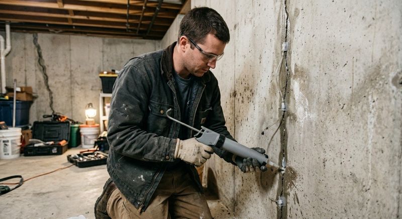 Basement Crack Repair in Vail, CO