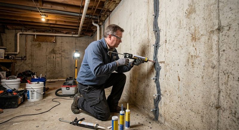 Basement Crack Repair in Vail, CO