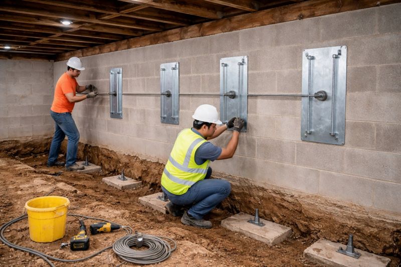 Basement Stabilization in Vail, CO