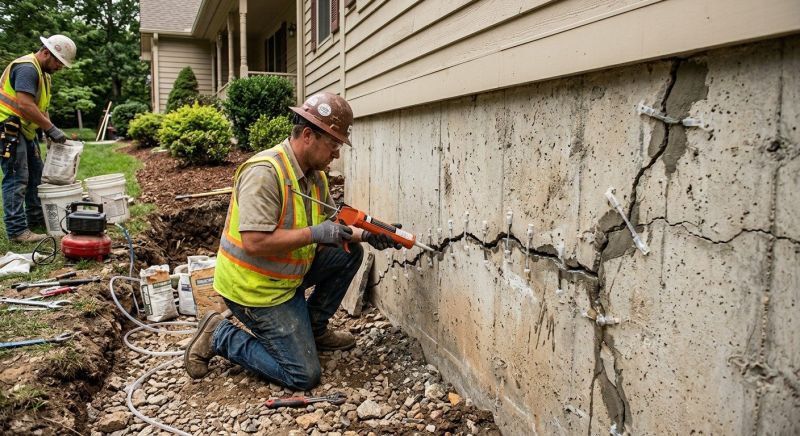 Cracked Foundation Repair in Vail, CO