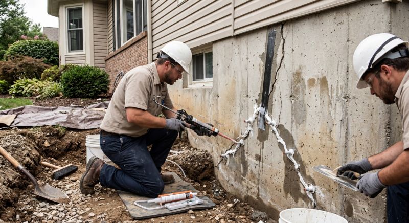 Cracked Foundation Repair in Summit County, CO
