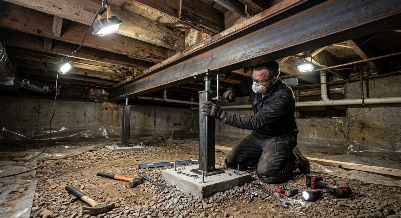 Crawlspace Structural Repair in Vail, CO