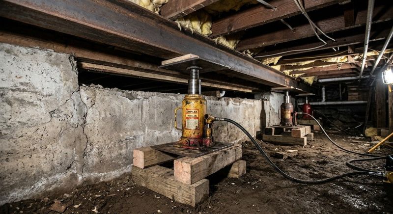 Foundation Jacking in Breckenridge, CO