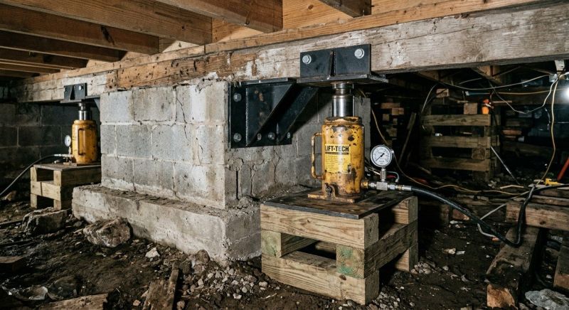 Foundation Jacking in Breckenridge, CO