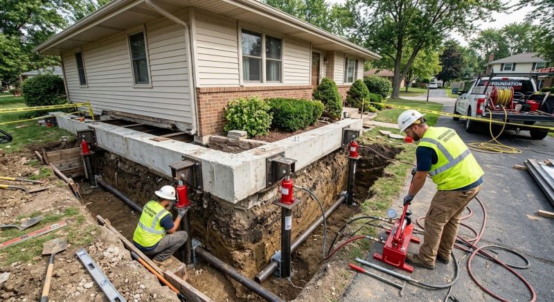 Foundation Jacking in Eagle County, CO