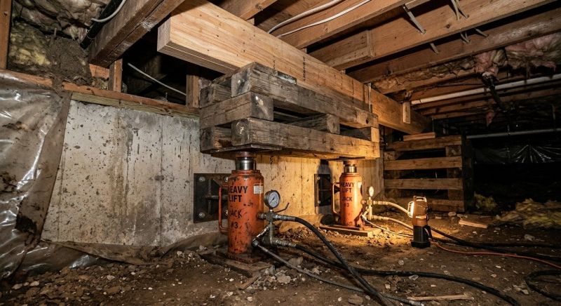 Foundation Jacking in Eagle County, CO