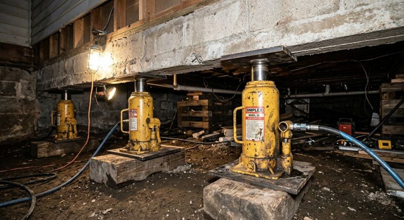 Foundation Jacking in Frisco, CO