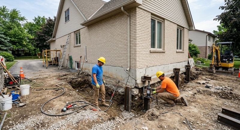 Helical Piers Installation in Vail, CO