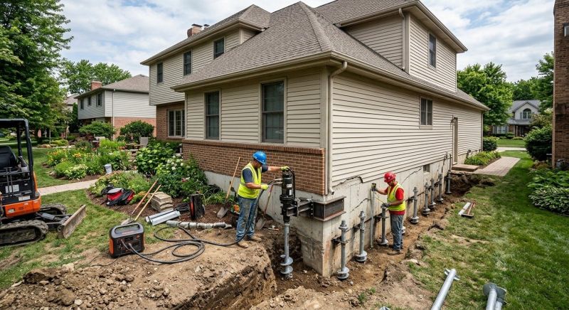 Helical Pile Installation in Vail, CO