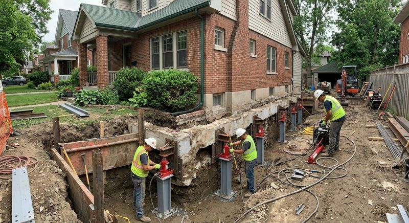 House Underpinning in Vail, CO