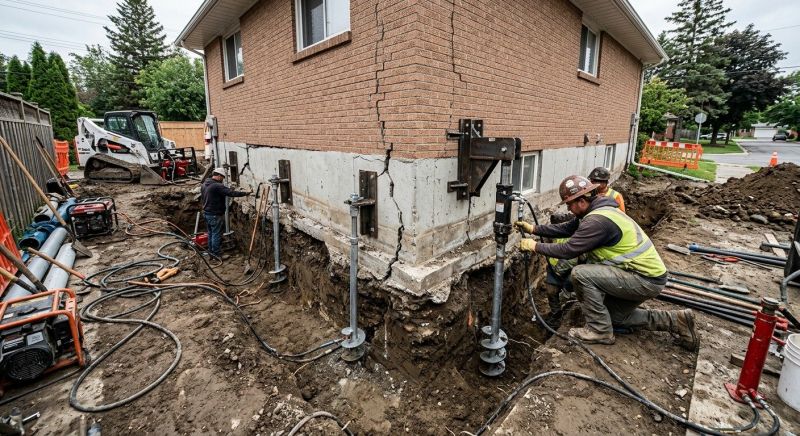 Sinking Foundation Repair in Breckenridge, CO