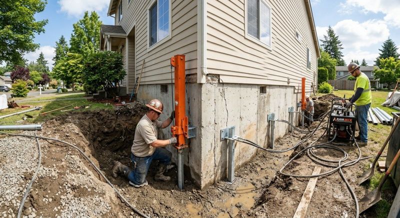 Sinking Foundation Repair in Frisco, CO