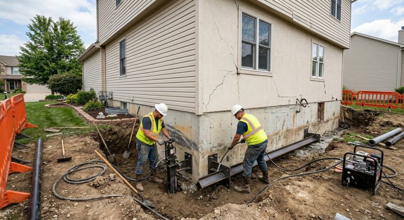 Sinking Foundation Repair in Summit County, CO