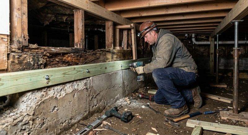 Sinking Foundation Repair in Summit County, CO